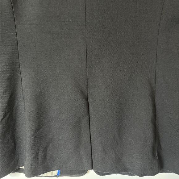 J. Crew Rhodes Black Wool Blazer Style E1037 Size 8 Tall Long Preppy Designer - Picture 9 of 15